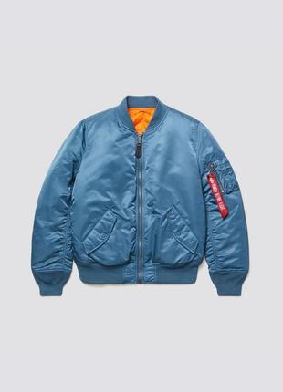 Бомбер alpha industries ма-1 w bomber куртка