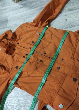 Куртка zara милитари с накладными карманами в стиле barbour massimo dutti h&amp;m mango8 фото
