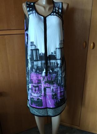 Отличное платье прямого кроя р. 44 margittes