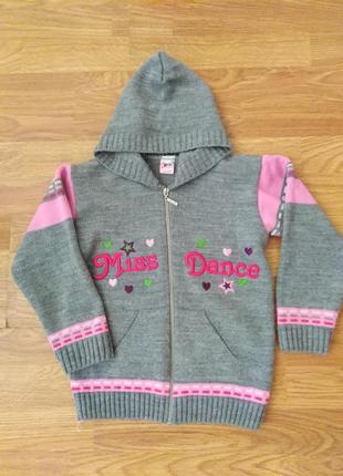 Тепла кофта для дівчинки