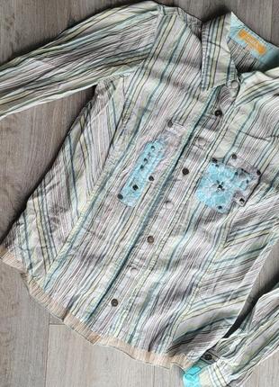 Оригінальна блуза з декором-аплікацією  biba