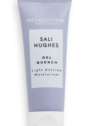 Revolution skincare x sali hughes gel quench light anytime moisturizer