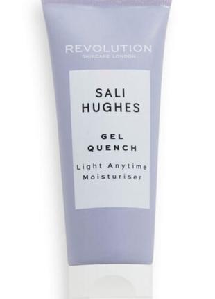 Revolution skincare x sali hughes gel quench light anytime moisturizer2 фото