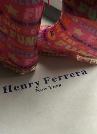 Резинові чоботи henry ferrera 7