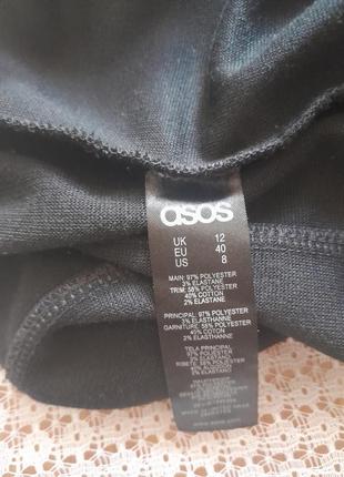 Стильна чорна сукня asos9 фото