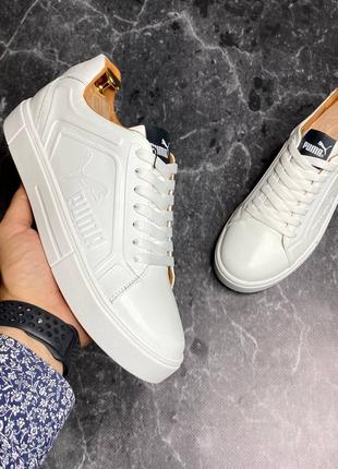 Шкіряні кросівки puma 7
