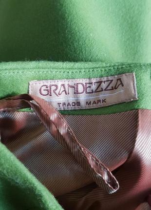 Зеленая шерстяная юбка grandezza3 фото