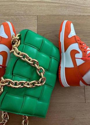 Жіночі кросівки nike dunk hight syracuse2 фото