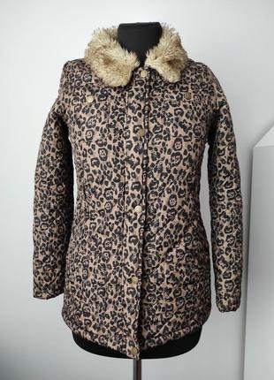 Демисезонная стеганная куртка на 12-13 лет від matalan