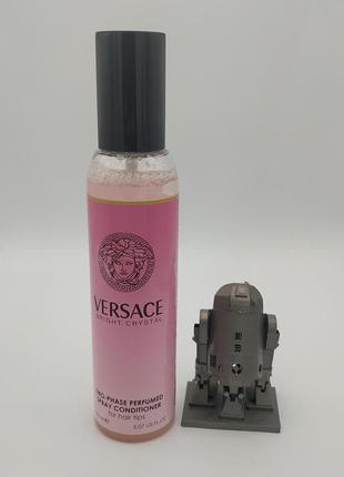 Двофазний парфумований спрей-кондиціонер для кінчиків волосся versace bright crystal