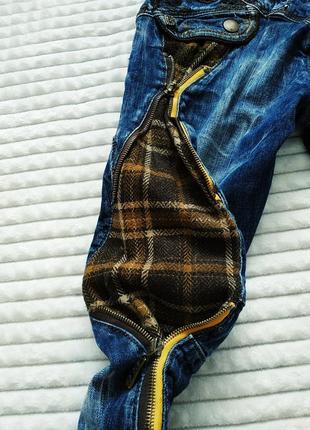 Жіночі стильні вінтажні демісезонні джинси raw denim6 фото
