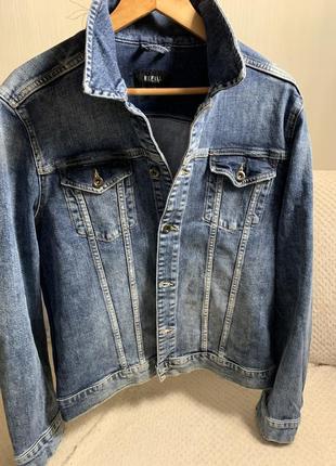 Refill джинсова куртка нова стильна8 фото