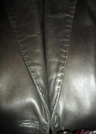 Куртка пиджак женская кожаная j.taylor размер eur-40 uk-123 фото