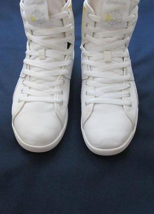 Кеді білі reebok жіночі