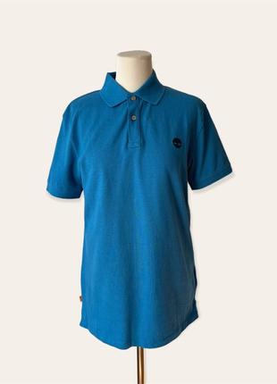 Timberland поло синя футболка чол полоска теніска