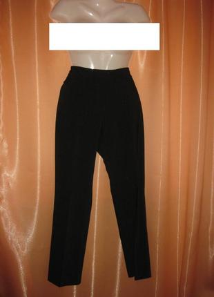 Классические черные брюки офисные деловые chicc км1194 указанный размер 20 с карманами2 фото