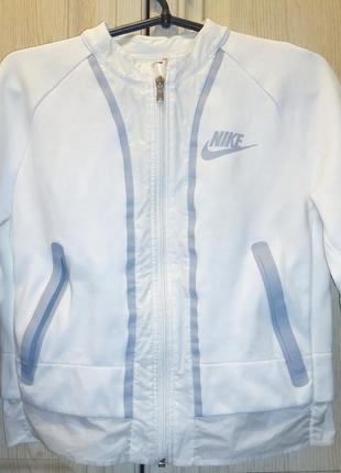 Класна білосніжна курточка куртка кофта nike xs s