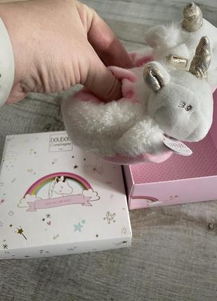 Пинетки doudou lucie la licorne