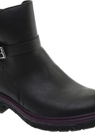 Шкіряні черевики ecco crepetray Trainers w black