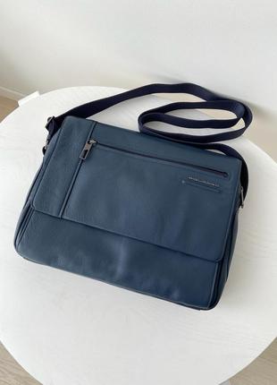 Piquadro мужская кожаная итальянская сумка для ноутбука сумочка под ноутбук кожа сумка подарок мужу парню3 фото