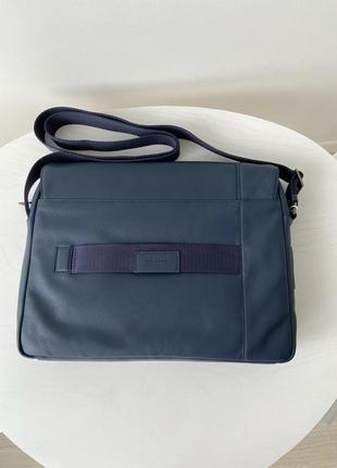 Piquadro мужская кожаная итальянская сумка для ноутбука сумочка под ноутбук кожа сумка подарок мужу парню4 фото