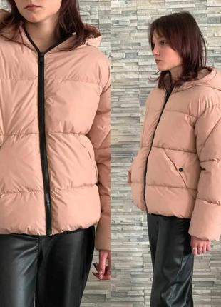 Детская куртка на девочку фирмы zara/теплая курточка для девочки зара