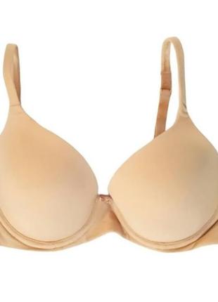 Soma bra embraceable full covering бюстгальтер 75dd 75e бежевый новый4 фото