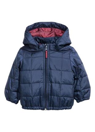 Куртка демисезонная пуховик, h&m, 1-2 года