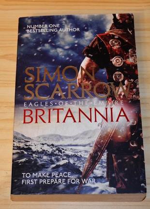 Britannia by simon scarrow, книга на английском