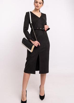 Лаконічна  сукня міді 42-52 р.🦍🐫🐺