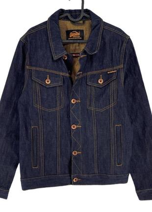 Джинсовая куртка superdry