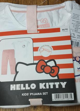 Піжамка для дівчинки "hello kitty"2 фото