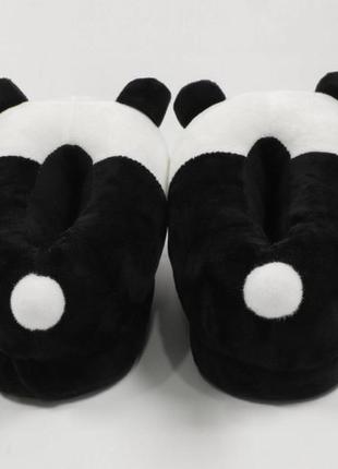 Домашні дитячі капці панда розмір 32-352 фото