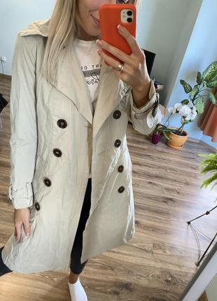 Тренч zara, пальто zara , верхній одяг, плащ