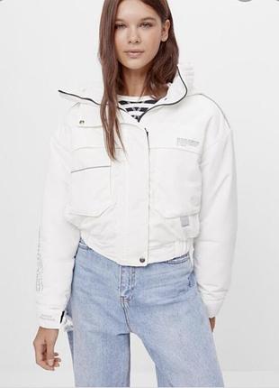 Коротка куртка,куртка,курточка,пуффер, біла куртка