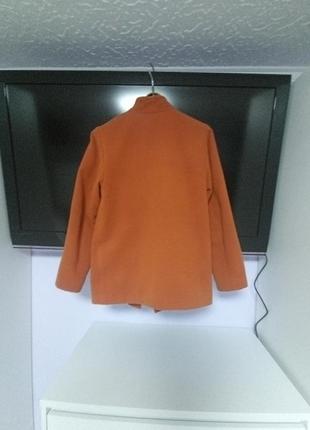 Женское кашемировое демисезонное пальто - пиджак2 фото