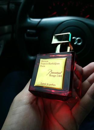 Tester maison francis kurkdjian baccarat rouge 540 extrait de parfum тестер1 фото