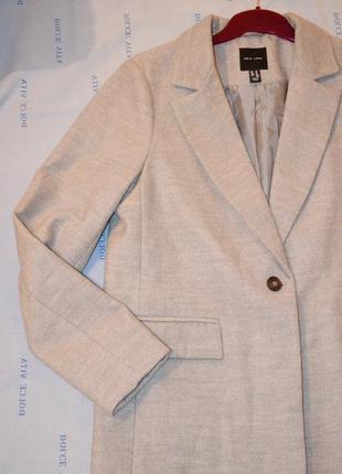 Красивое серое пальто от new look,  14 размер7 фото