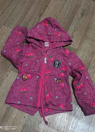 Куртка ветровка парка 1.5-2.5 года состояние идеальное