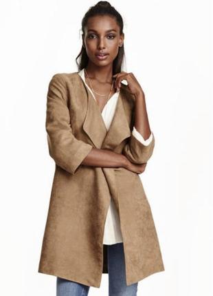 Стильне пальто кардиган h&m