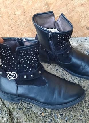 Демисезонные ботинки ботиночки полуботинки mary rose 36