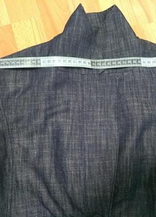 Классический джинсовый пиджак8 фото