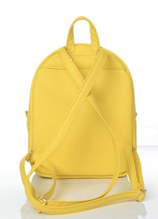 Рюкзак женский желтый3 фото