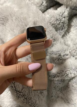 Ремешок на apple watch rose gold 38-41 mm1 фото