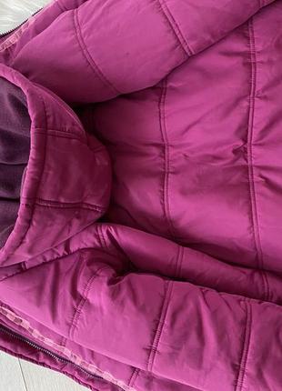 Дитяча бузково-фіолетова куртка2 фото