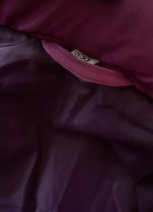 Дитяча бузково-фіолетова куртка3 фото
