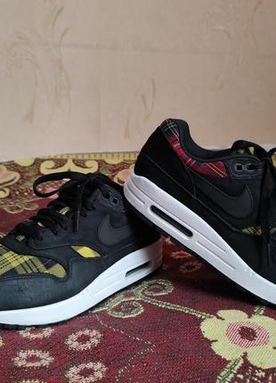 Кросівки nike air max 1 se tartan