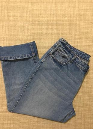 Джинсові бриджі/укорочені джинси