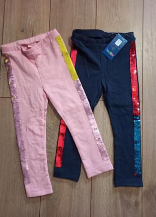 Теплые лосины лосины леггинсы леггинсы с пайетками lupilu