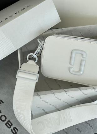 Женская белая сумка marc jacobs жіноча біла сумка marc jacobs